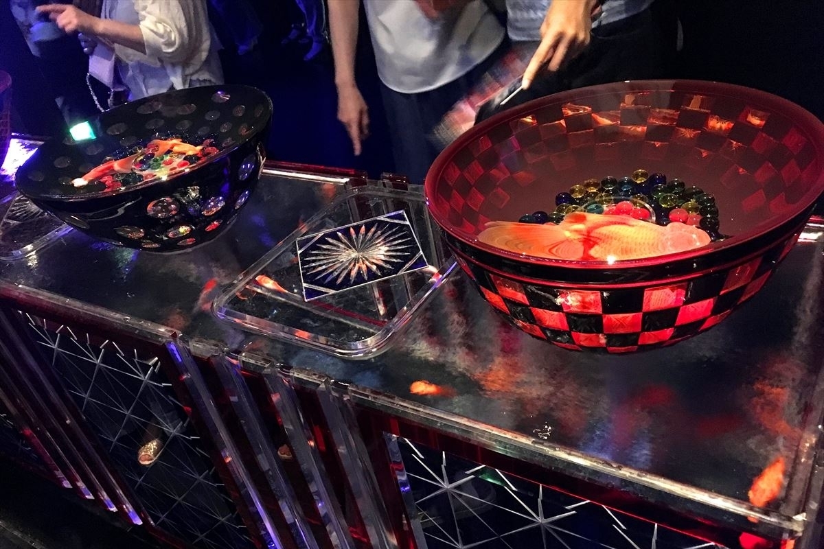 金魚水槽　レンタル