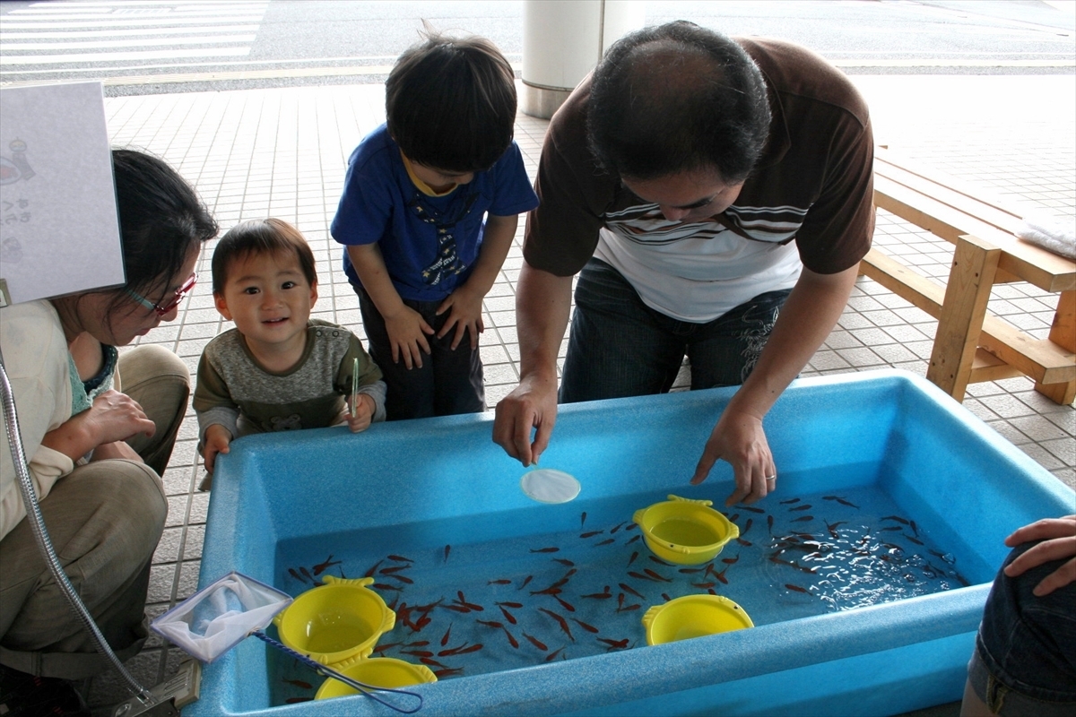 トヨタ　金魚すくい　レンタル水槽