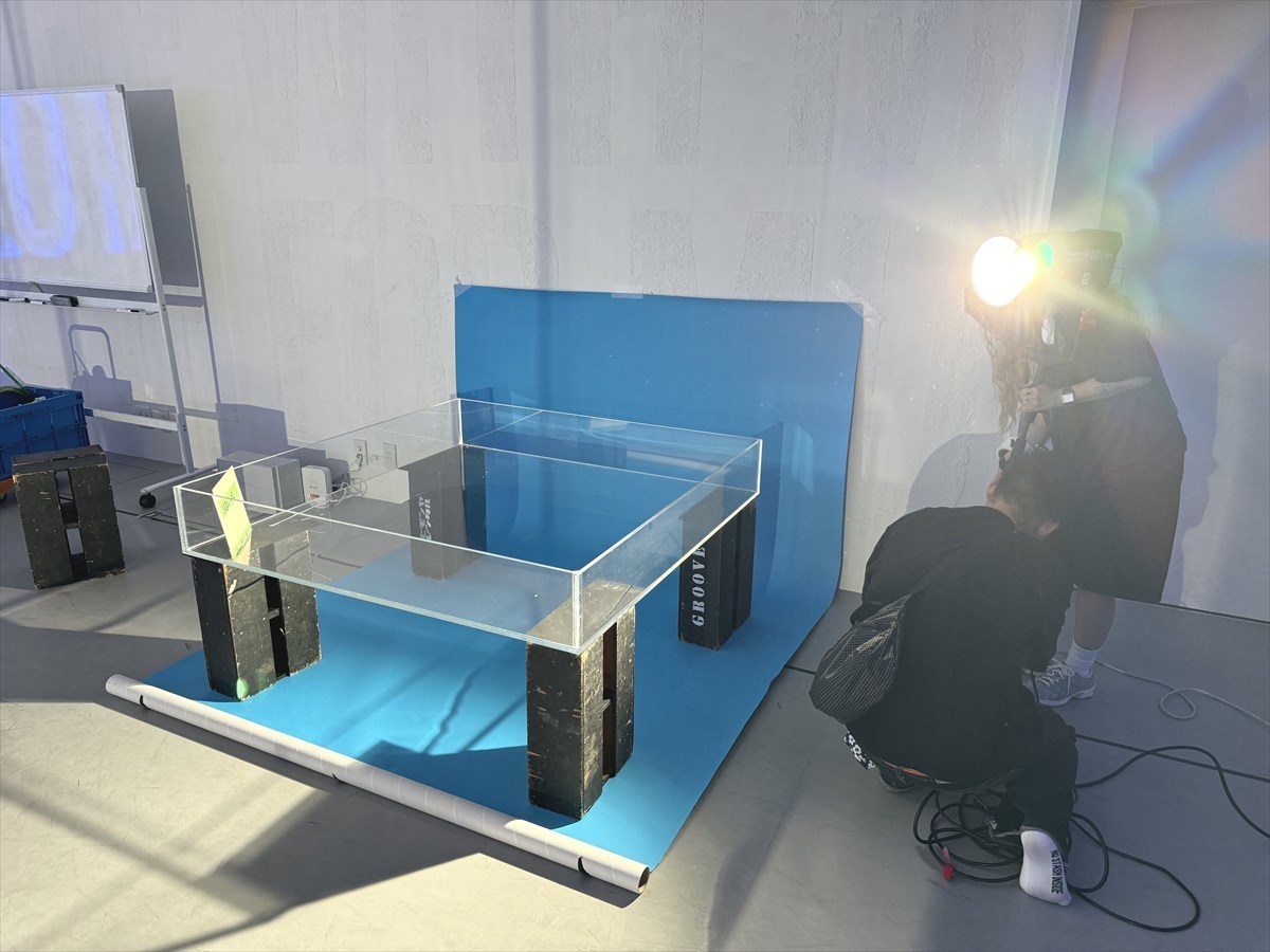 水紋撮影用水槽　レンタル　