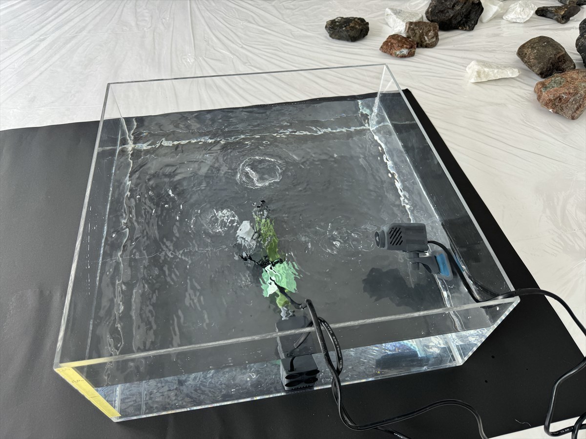 水槽　湧き水