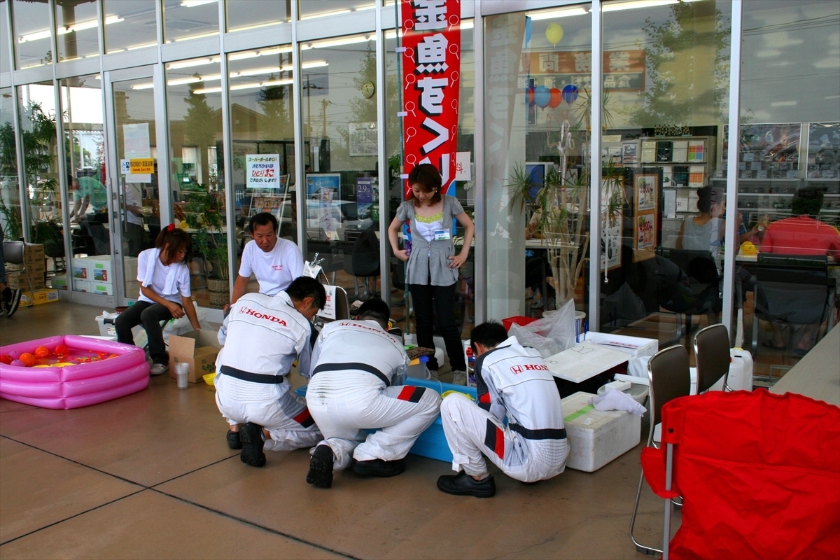 金魚すくい　出張レンタル