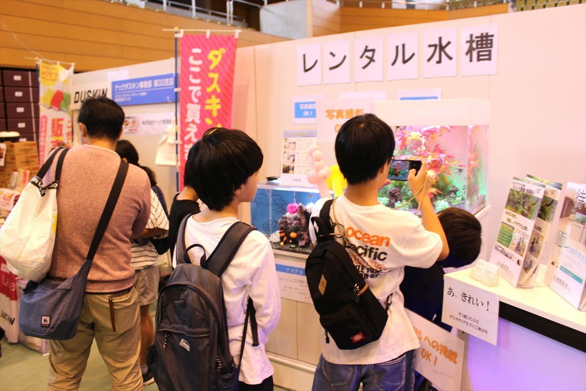 こしがや産業フェスタ　レンタル熱帯魚