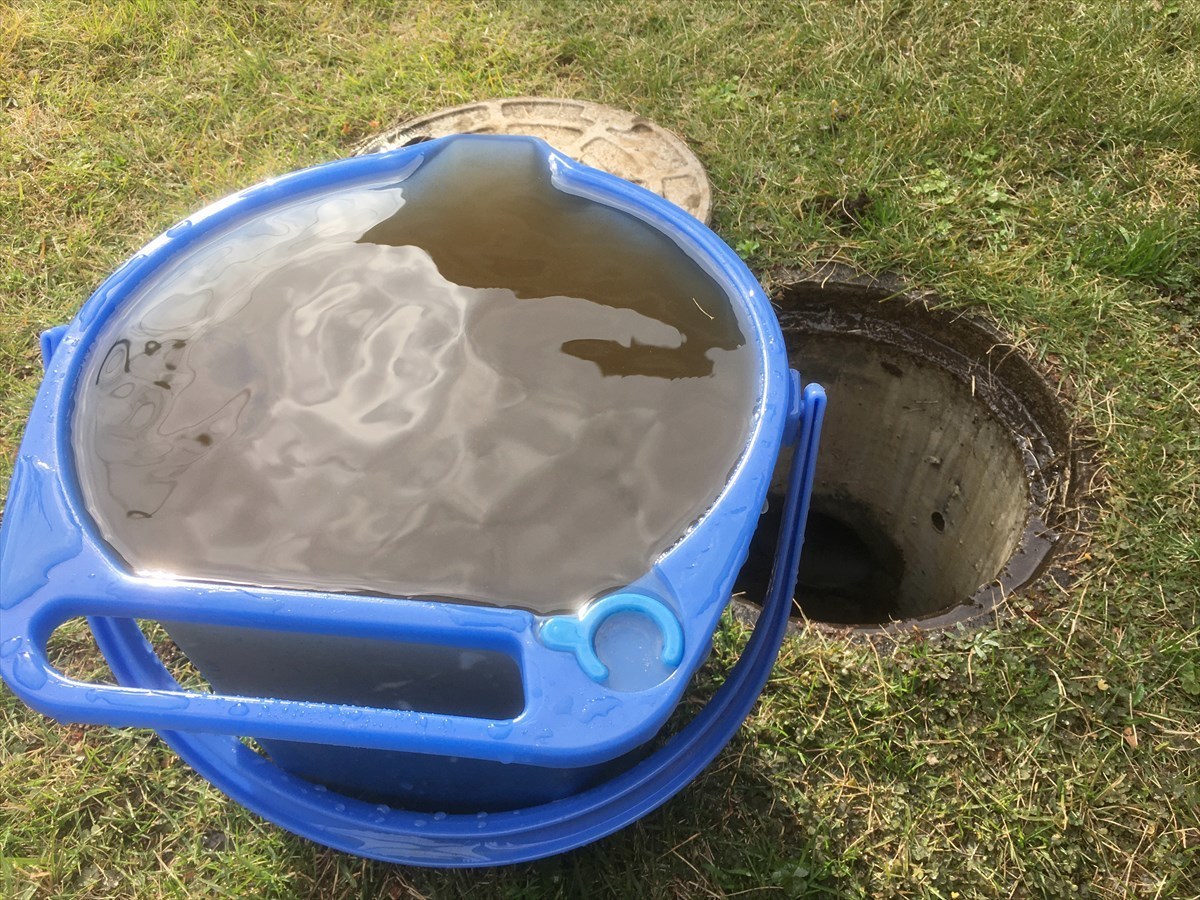 水槽　砂出し