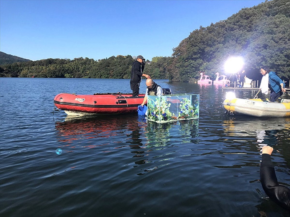 金魚水槽　レンタル