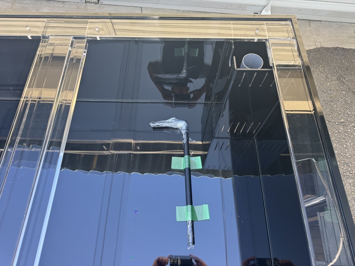 中古水槽　オーバーフロー