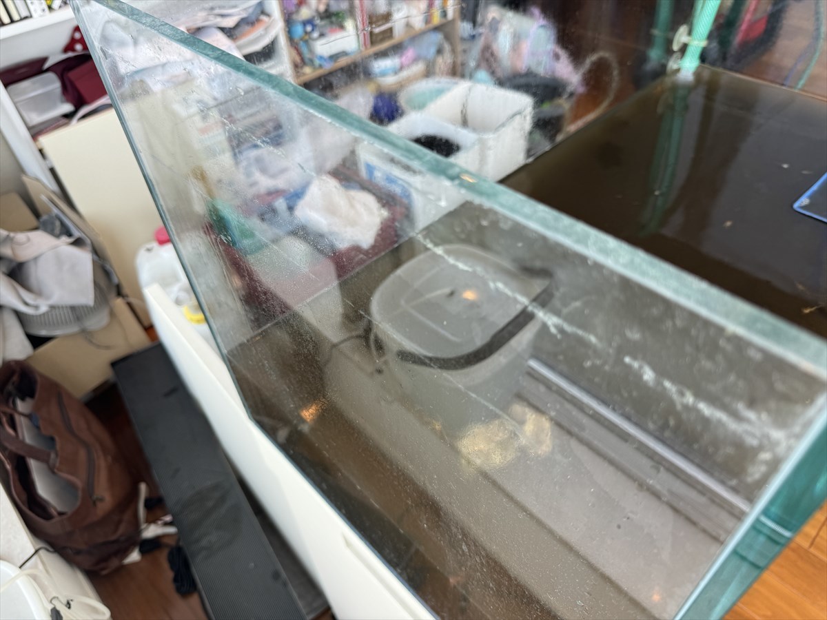 水槽　水垢掃除