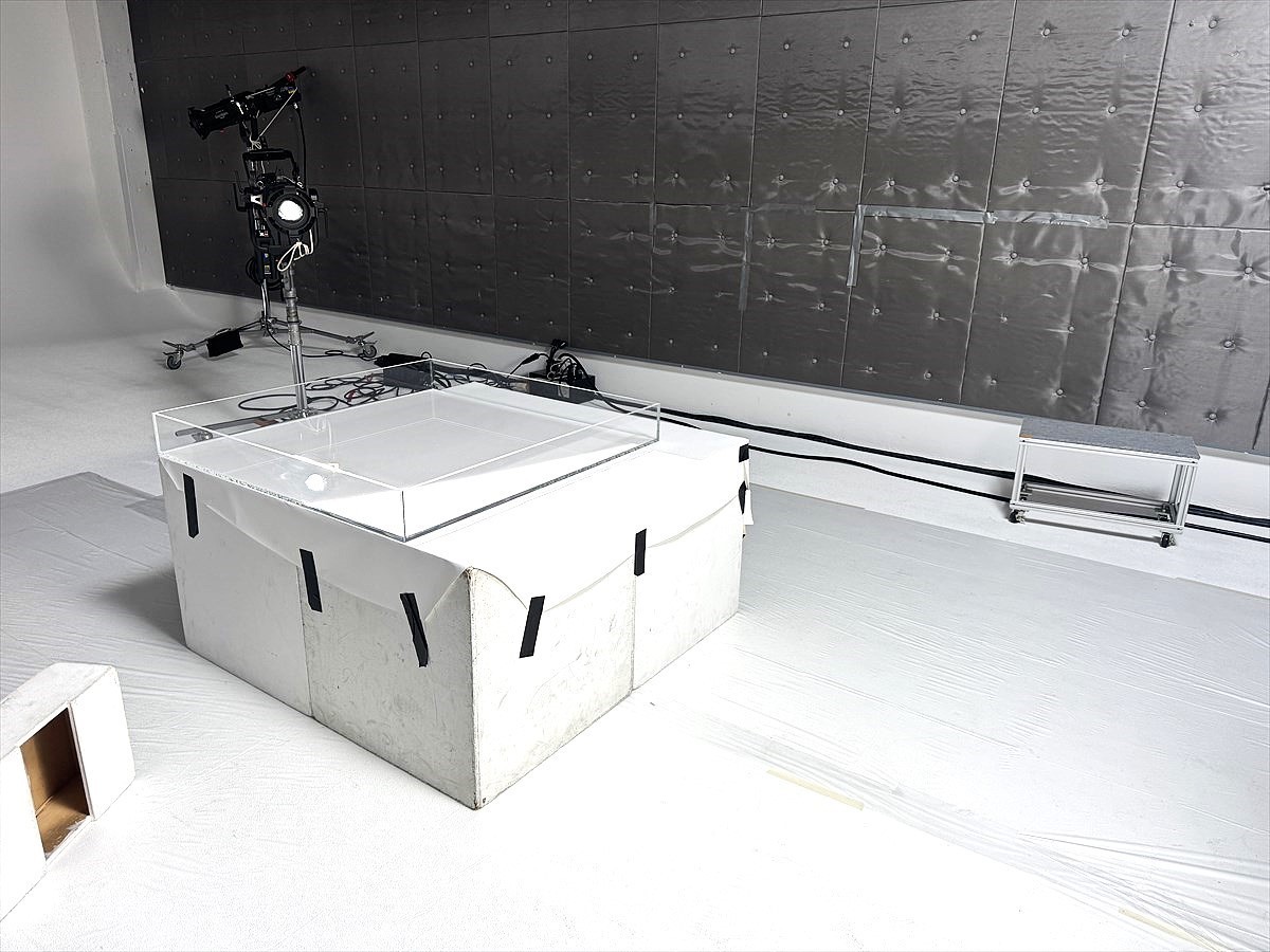 水槽レンタル　撮影