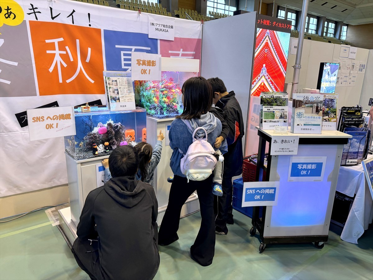 こしがや産業フェスタ　水槽