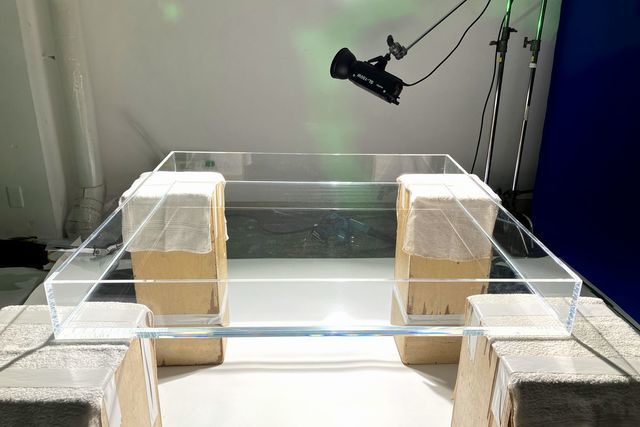 水紋撮影水槽